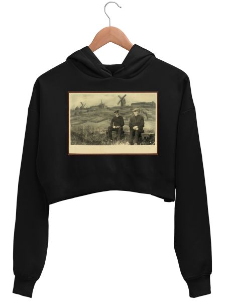 Diamond Mine - King Creosote and Jon Hopkins Crop Hoodie