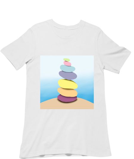 Colour pebbles Classic T-Shirt