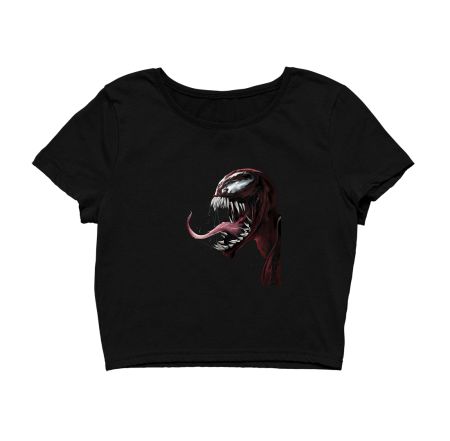 CARNAGE Marvel Crop Top
