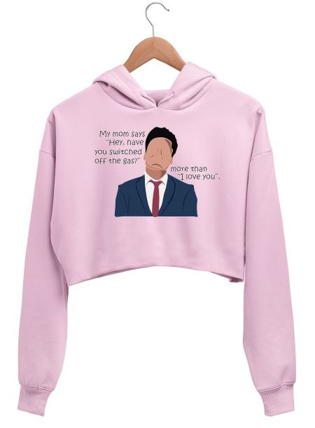 comedian! Crop Hoodie