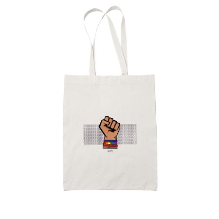 Hope - Revolution White Tote Bag