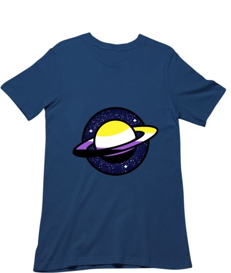 Planet Enby Regular T-Shirt