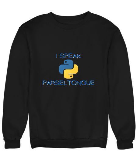 Python coder - I speak parseltongue Sweatshirt