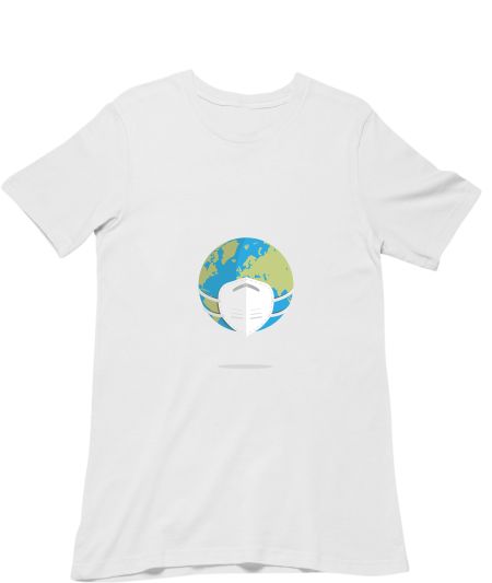 Corona world mask Regular T-Shirt