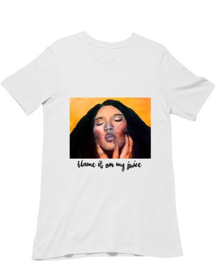 Blame it on my juice- lizzo acrylic painting  Classic T-Shirt