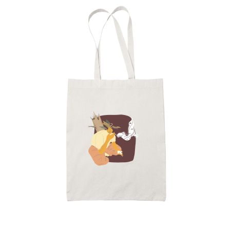 foggy  White Tote Bag