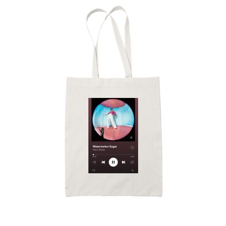 Harry Styles  White Tote Bag