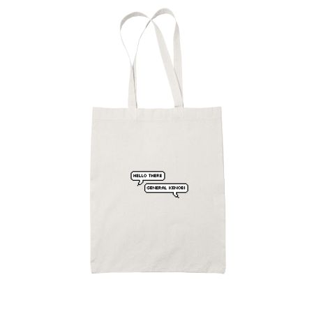 Star Wars / Obi Wan Kenobi White Tote Bag