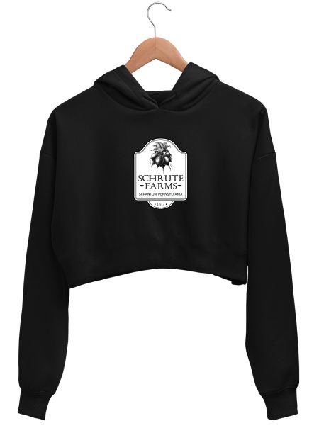 Schrute Farms / The Office Crop Hoodie