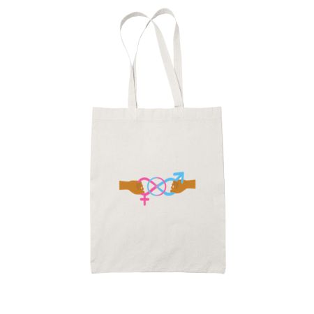 gender equality White Tote Bag