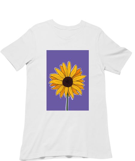 Sunflower - Purple Classic T-Shirt