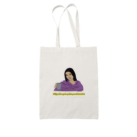 Jal lijiye Meme White Tote Bag