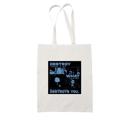 The Weeknd White Tote Bag