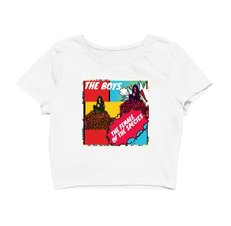 The boys  The female of the species superhero Crop Top