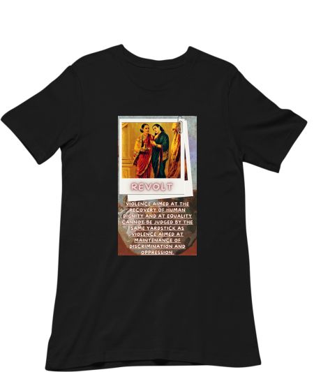 Raja Ravi Verma Revolt Communism Vintage Violence Classic T-Shirt