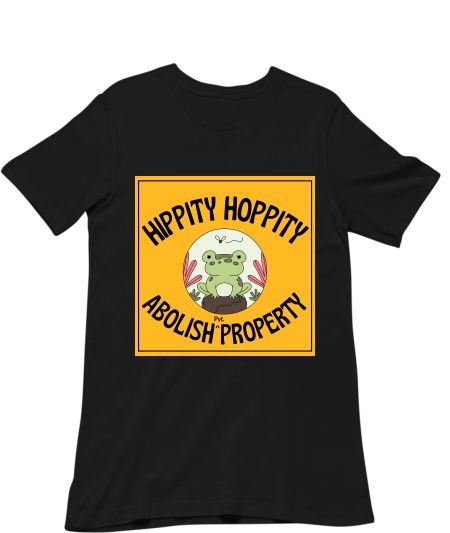 Abolish property frog anarchist communism Classic T-Shirt