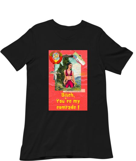 Maddy Euphoria communist comrade illustration Classic T-Shirt