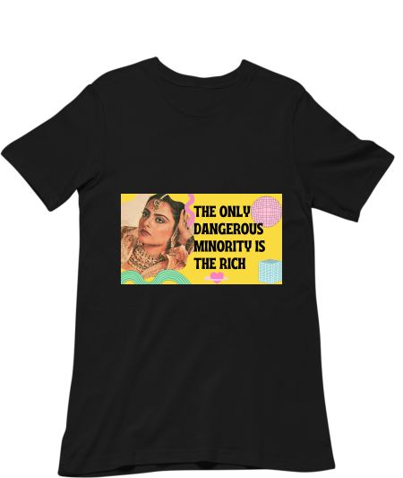 Minority rich dangerous Rekha communism retro Classic T-Shirt