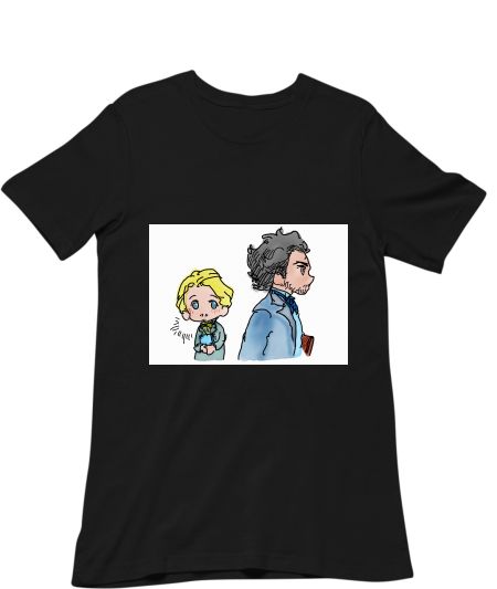 Marx and Engels meet cute communism Classic T-Shirt