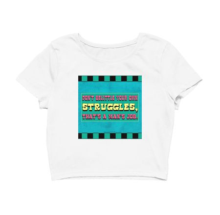 For sisters with same Trauma Crop Top