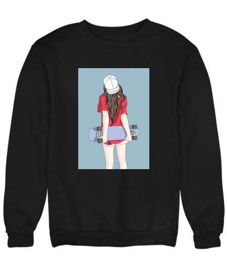 Skater Girl Sweatshirt