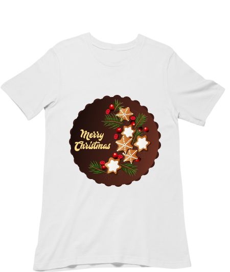 Merry christmas cake Classic T-Shirt