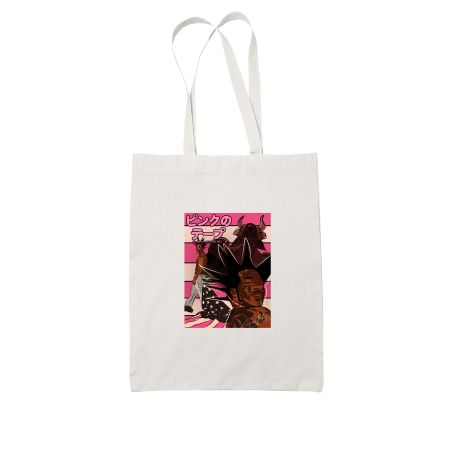 pink tape uzi fanart Tote Bag