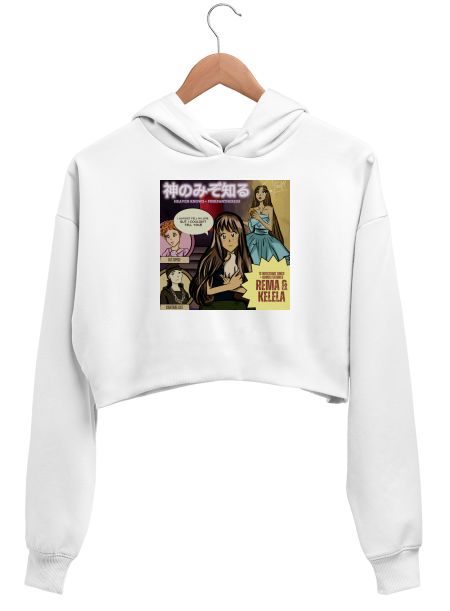 Heaven Knows by PinkPantheress Crop Hoodie