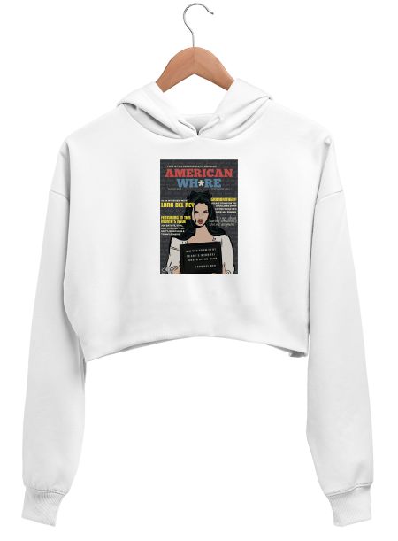 Lana Del Rey A&W Retro Crop Hoodie