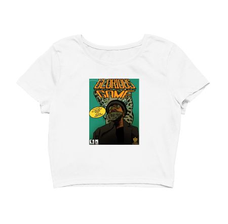 Black Thought Glorious Game Crop Top