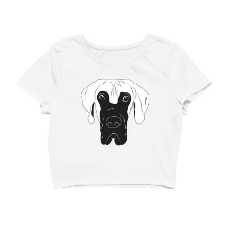 Great Dane Crop Top