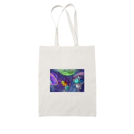 Outer space adventures  White Tote Bag