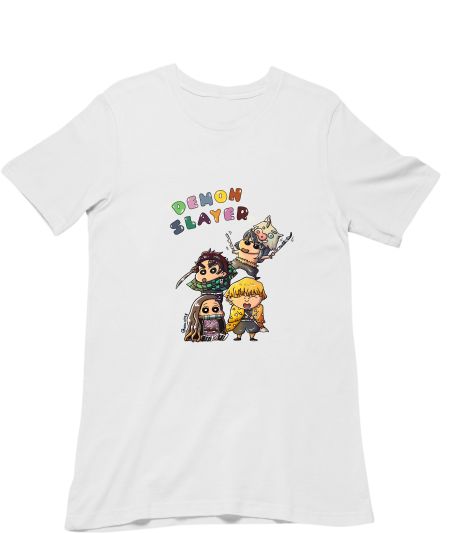 Demon slayer x Shinchan Regular T-Shirt