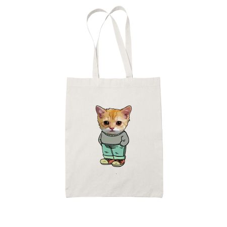 Just a Chill Cat Tote Bag