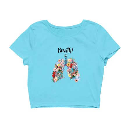 Flowers design Crop Top