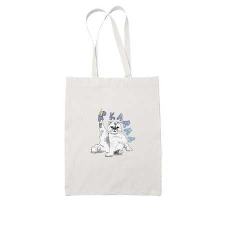 karma is a cat (taylor swift) White Tote Bag
