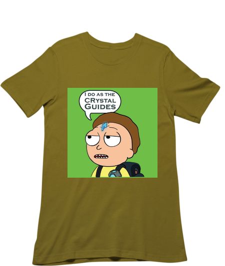 Rick and morty- crystal guides Regular T-Shirt