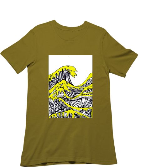 The Great Yellow Wave Classic T-Shirt