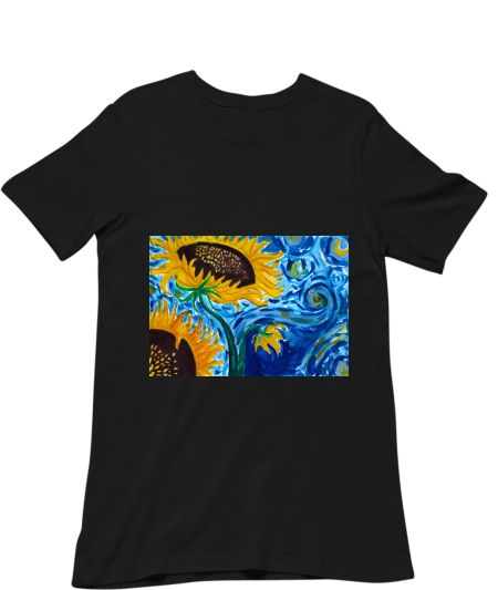 Sunflowers X Starry Night Classic T-Shirt