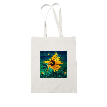 Sunflowers White Tote Bag