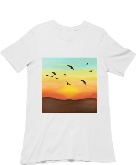 Colourful sunset  Classic T-Shirt