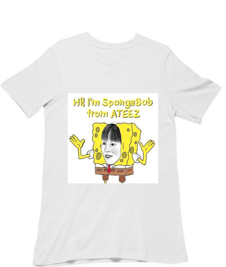 Ateez yunho SpongeBob Classic T-Shirt