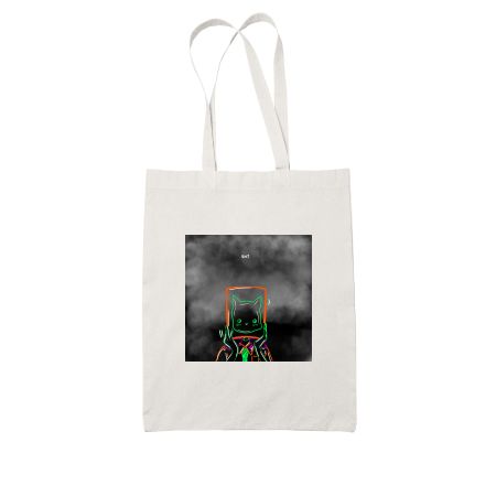 Anime White Tote Bag