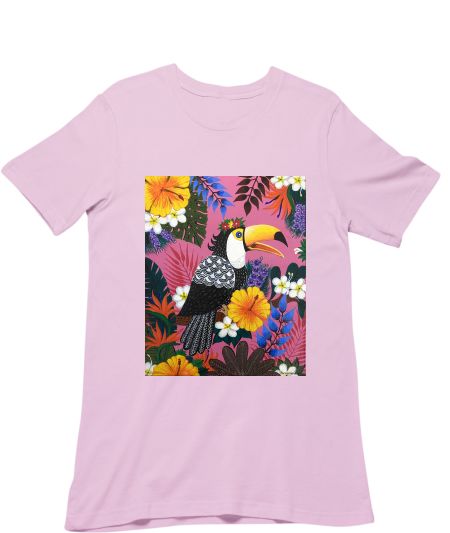 Pink Toucan Regular T-Shirt