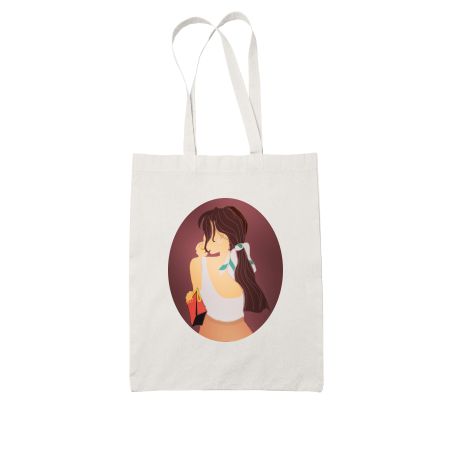 "Fashion on my mind" White Tote Bag