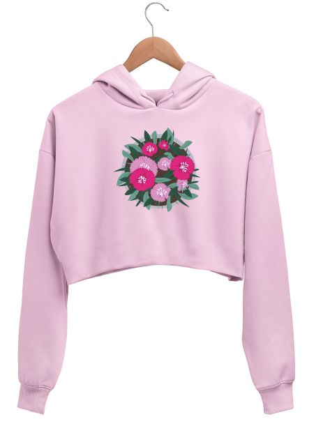 The Flower Pot Crop Hoodie