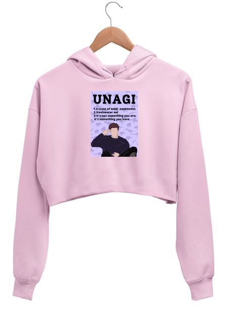 Friends-Ross Unagi Crop Hoodie