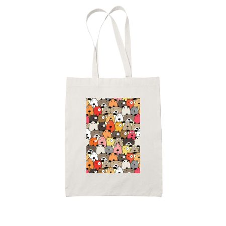 Doodle dog love Tote Bag