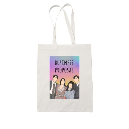 Business proposal cast fanart Tote Bag