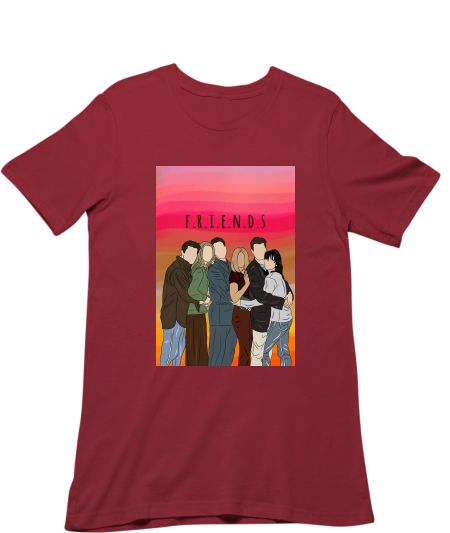 Friends cast fanart Classic T-Shirt